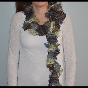 Handmade Ruffled Scarf